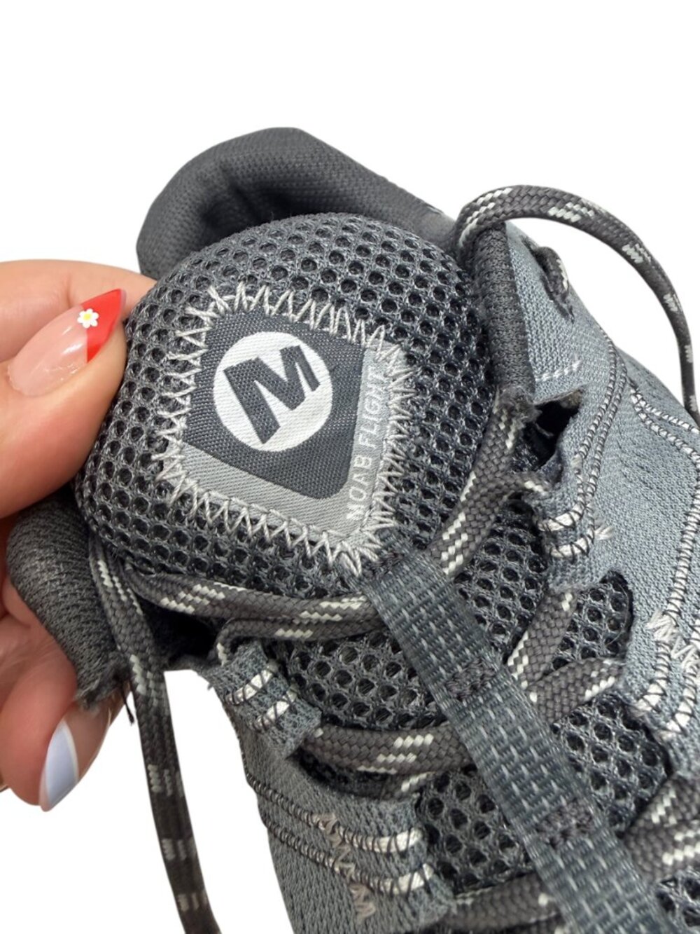Merrell J066847 MOAB FLIGHT Vibram Men's Hiking Shoes Sneakers Size 9.5 - Picture 5 of 10